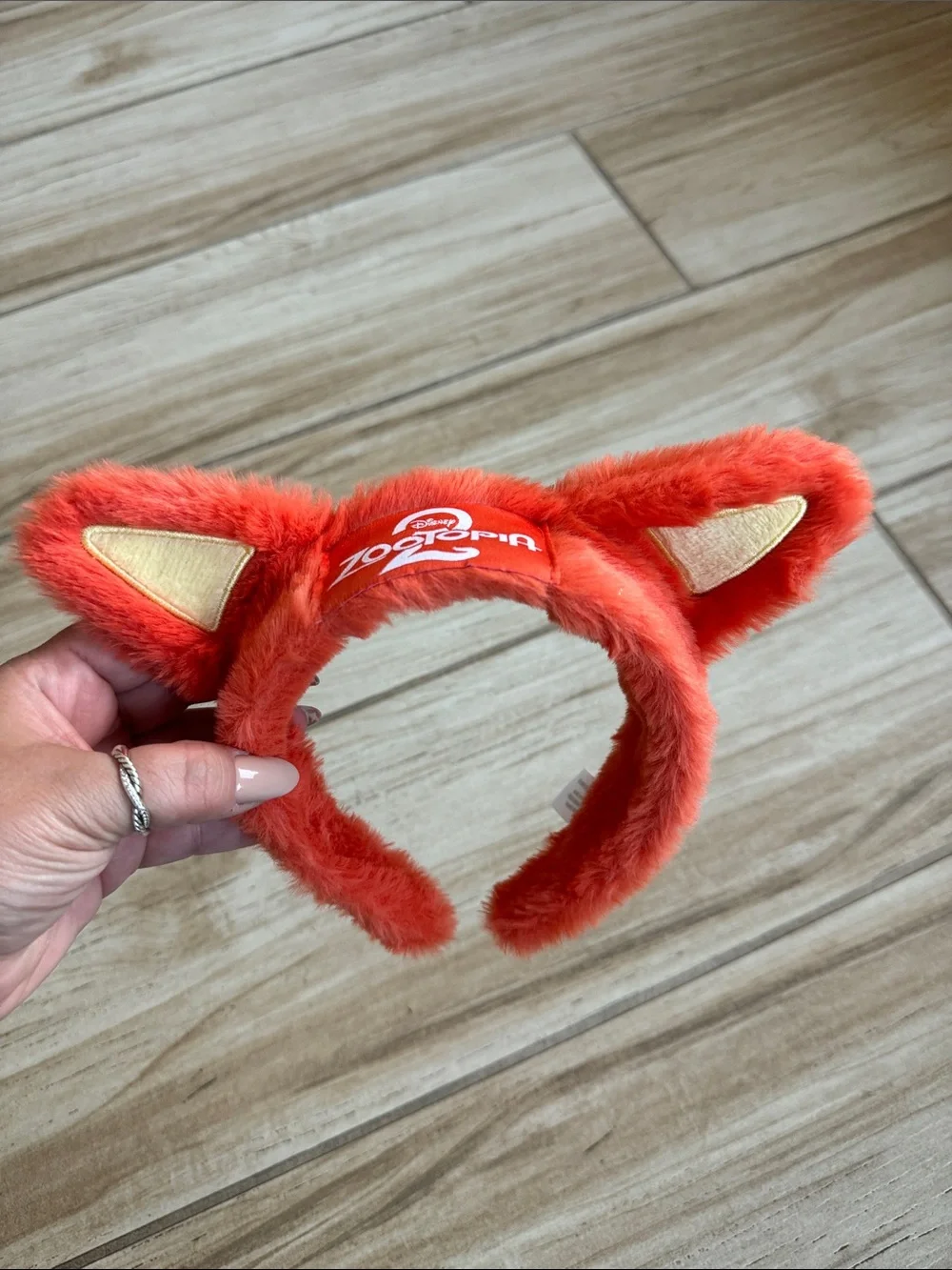 Disney Zootopia 2 Nick Wilde Fox Ears Plush Headband